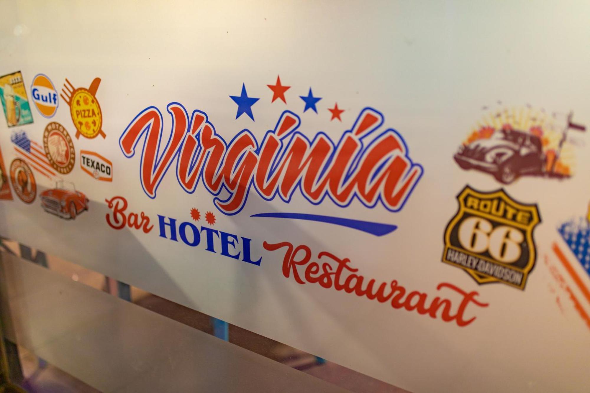 Hostal Virginia Hotel Favareta Luaran gambar